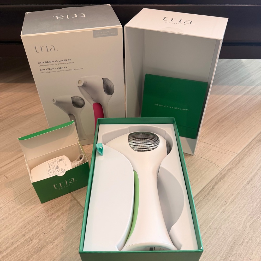 Tria Beauty Hair Removal Laser 4X Diode Technology Green LHR 4.0 Used Tested
